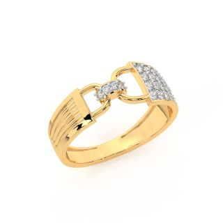 Seff Round Diamond Engagement Ring